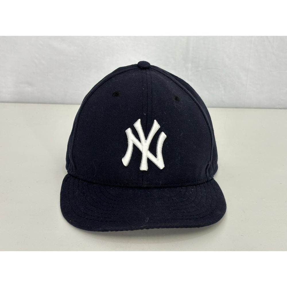 New York Yankees New Era 59FIFTY MLB Classic Baseball Fitted Hat Cap Blue 7 1/2‎